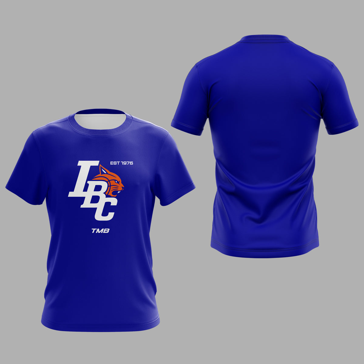 IPSWICH BASKETBALL BLUE TSHIRT