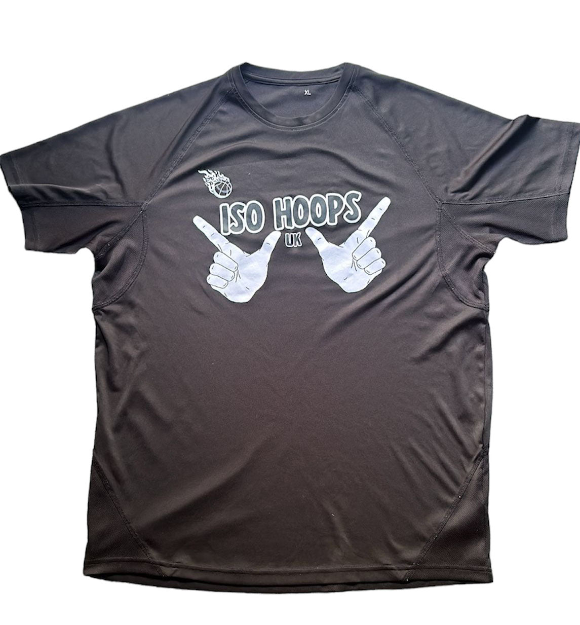ISO HOOPS TSHIRT BLACK