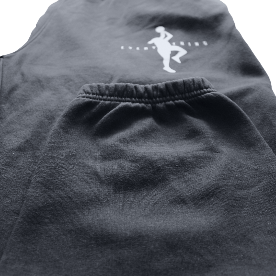 The black EVERYTHING tracksuit
