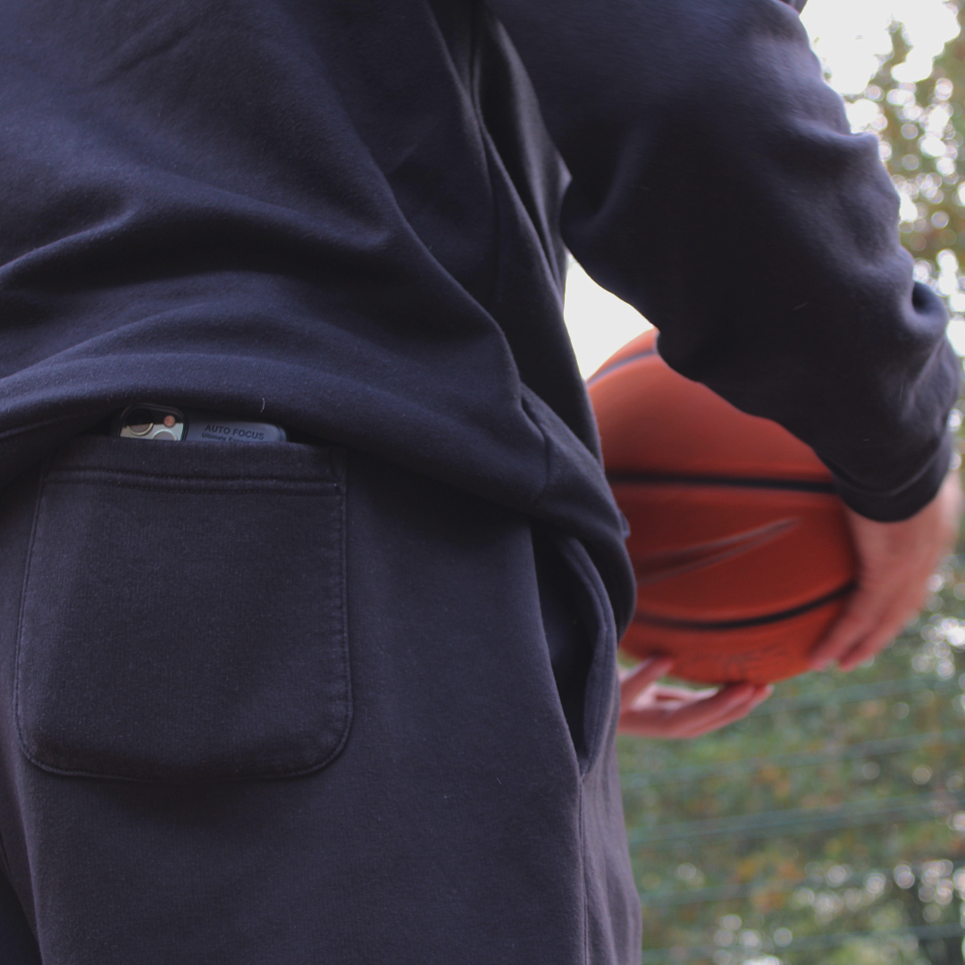 The black EVERYTHING tracksuit