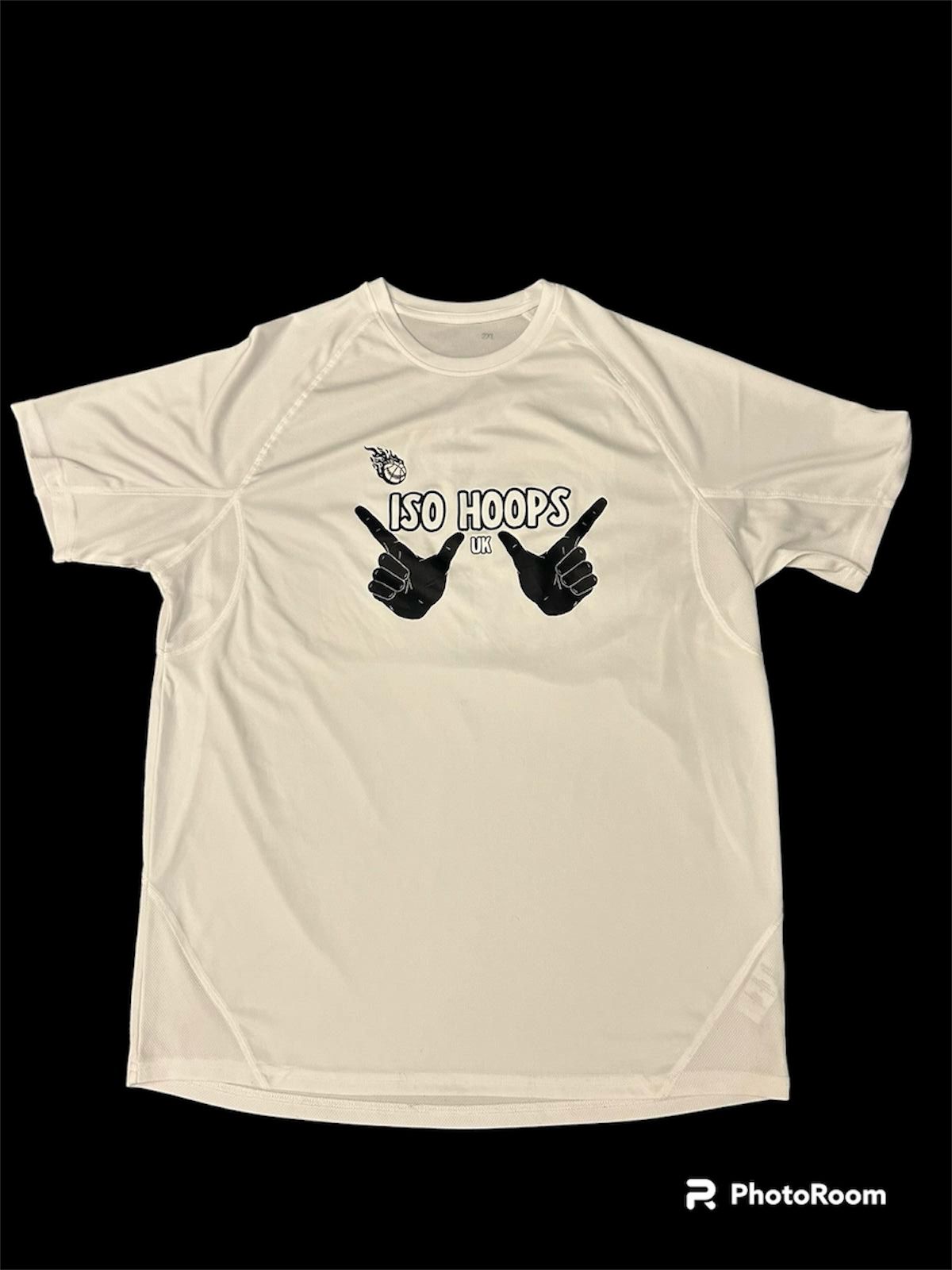 ISO HOOPS TSHIRT WHITE