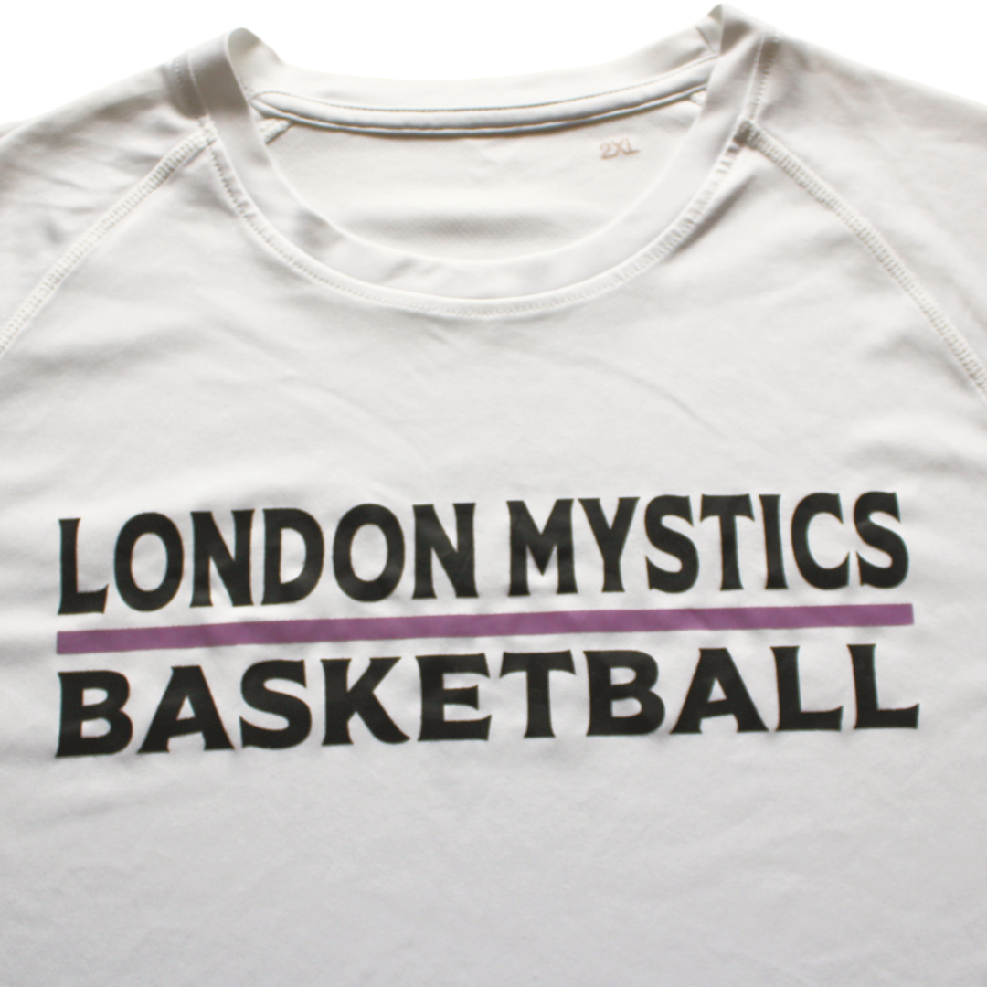 Dri-FIT Mystics basketball white Tee (short sleeve)