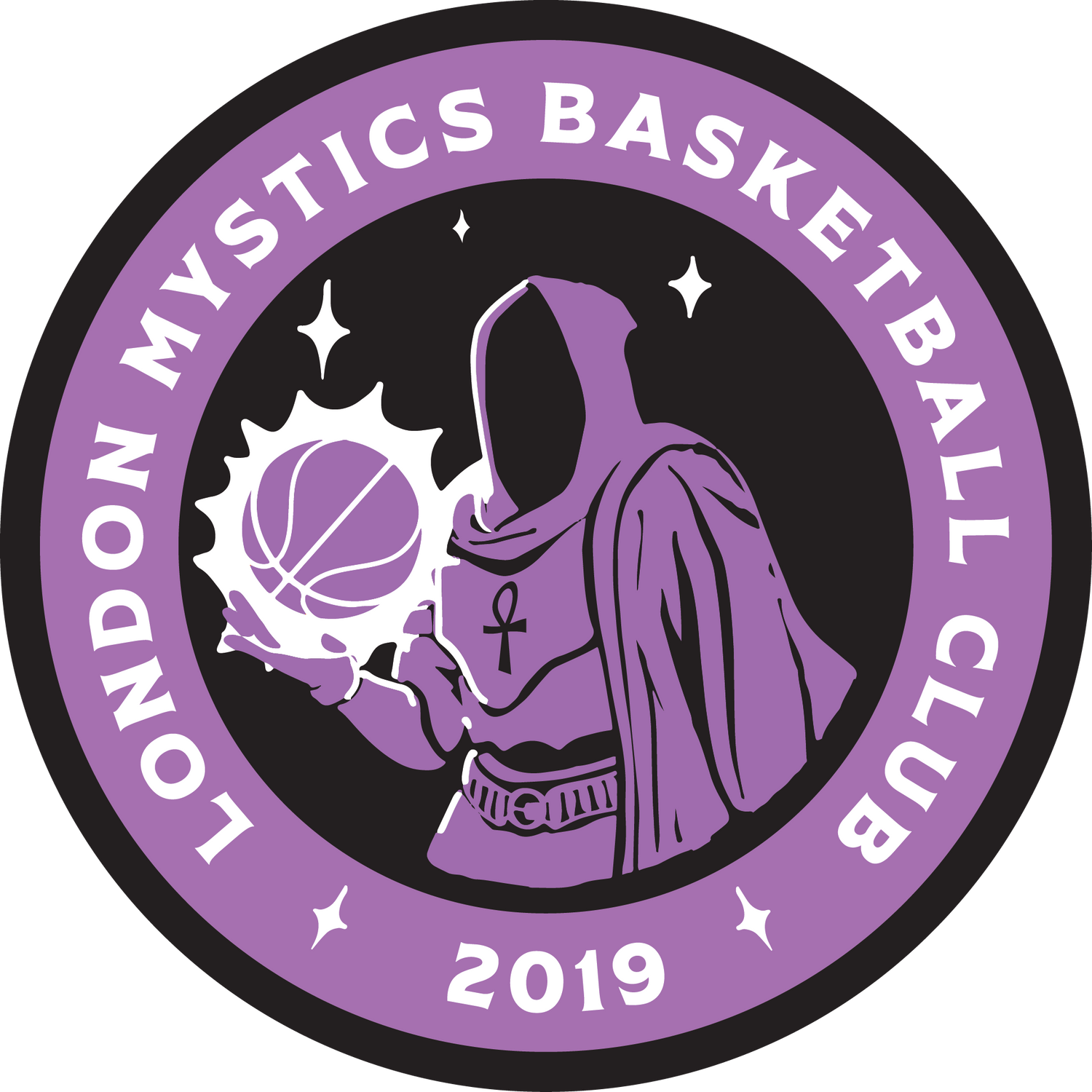 London Mystics Basketball Club logo