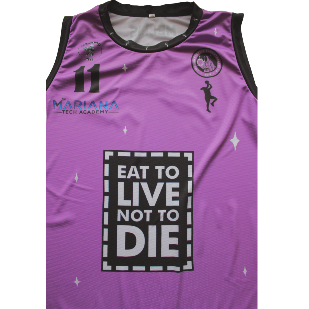London Mystics Home court jersey (purple)